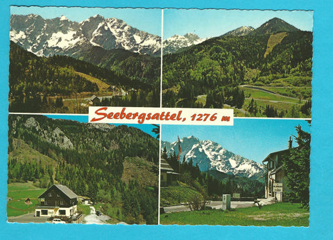 AK Seebergsattel. Grenze Österreich-Jugoslawien.