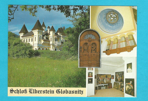 AK Globasnitz 102. Schloß Elberstein. Elbe Johann.