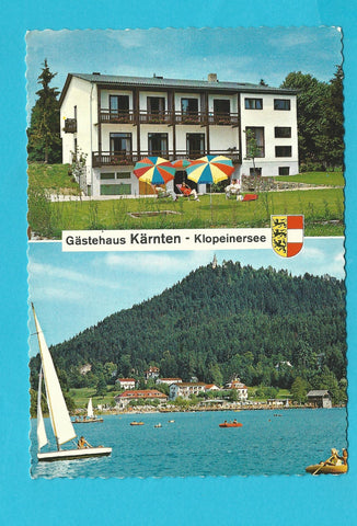 AK Unterburg am Klopeiner See. Gästehaus Kärnten.