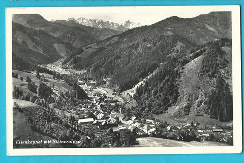 AK Eisenkappel mit Steineralpe.