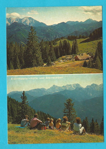 AK Eisenkappler-Hütte und Steineralpen.