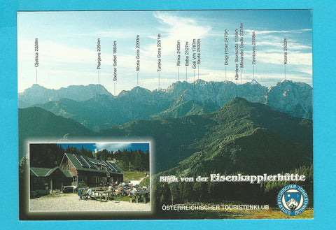AK Blick von der Eisenkapplerhütte.