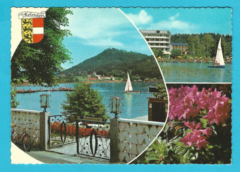 AK Unterburg im Jauntal. Klopeiner See.