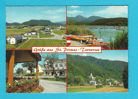 AK Grüße aus St. Primus Turnersee.