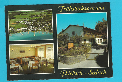 AK Seelach. Seenweg 14. Frühstückspension A. Petritsch. St. Kanzian.