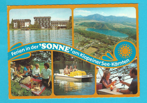 AK Hotel Sonne Klopeiner See. Familie Mateidl, Seelach-Westufer.