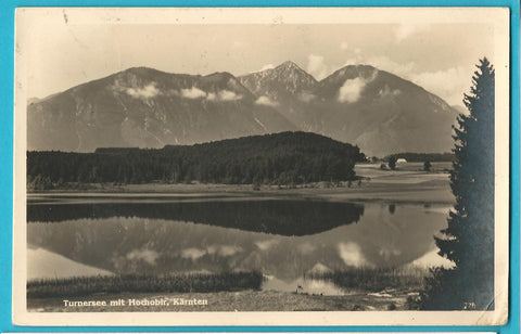 AK Turnersee mit Hochobir. (1940)