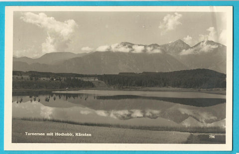 AK Turnersee mit Hochobir. (1941)