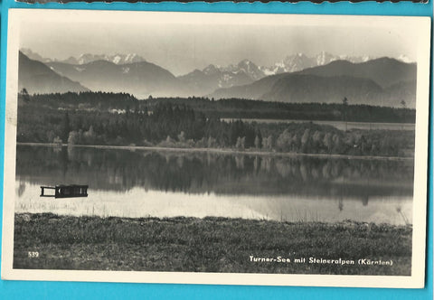 AK Turner See mit Steineralpen.