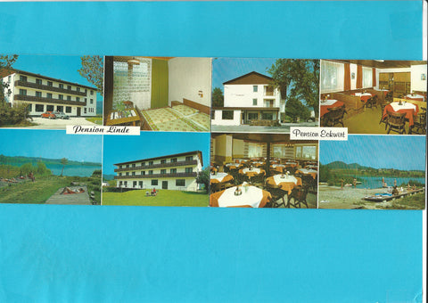 Doppel-AK St. Primus 5/36 am Turnersee. Gasthof Pension Eckwirt Pension Linde Fam. Picej.