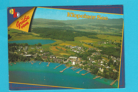 AK Grüße vom Klopeinersee. Seelach.
