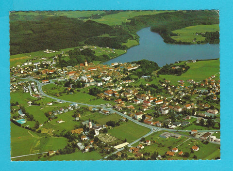 AK Völkermarkt mit Stausee.