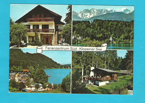 AK Ferienzentrum Süd Klopeinersee. A. u. J. Katschnig. Unterburg Südpromenade 57. St. Kanzian.