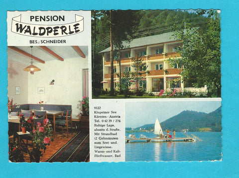 AK Pension Waldperle Bes.: Schneider. Klopeiner See.