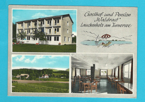 AK Gasthof und Pension Waldrast Lauchenholz am Turnersee.