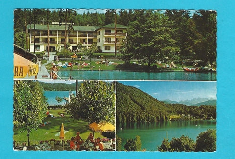 AK St. Kanzian. Terrassenhotel. Klopeiner See. Inhaber: W. Fingerl.
