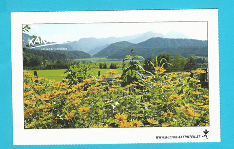 AK Gösselsdorfer See mit Hochobir.