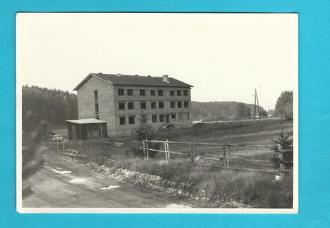 AK Gösselsdorfersee. Kinderland Ferienheim. Rohbau (1968)