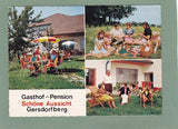 AK Gersdorfberg 19. Gasthof Pension Schöne Aussicht R. Krenn.