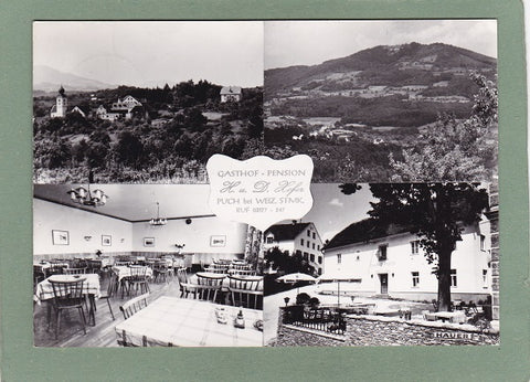 AK Puch bei Weiz. Gasthof Pension H. u. D. Hofer.