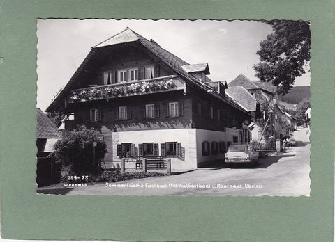 AK Fischbach. Gasthaus u. Kaufhaus Übeleis.