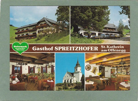 AK St. Kathrein am Offenegg. Gasthof Spreitzhofer. „Braunhof“