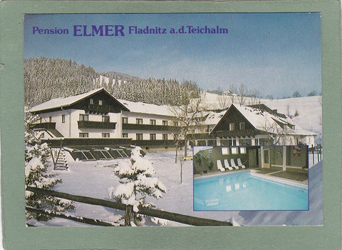 AK Fladnitz a.d. Teichalm. Pension Elmer. Schrems 33.
