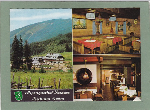 AK Alpengasthof Vorauer. „Zum Teichwirt“ Teichalm.