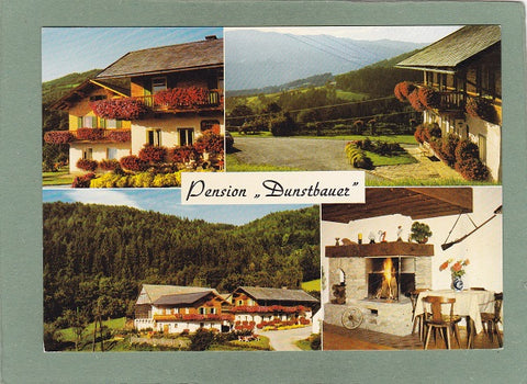 AK Baierdorf, Post Anger. Pension Rosa Schrank vlg. Dunstbauer.