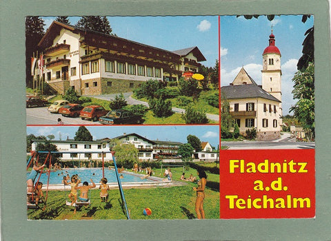 AK Fladnitz a.d. Teichalm. Sporthotel Styria, Gasthof Donner mit Schwimmbad,