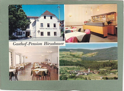 AK Miesenbach. Gasthof Pension „Zur Linde“ Josef u. Anna Hirzabauer.
