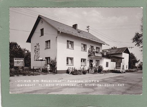AK Gersdorf 77 (Pischelsdorf) Urlaub am Bauernhof Pension Hofer.