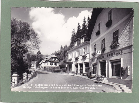 AK St. Kathrein am Hauenstein. Kaufhaus Winkler.