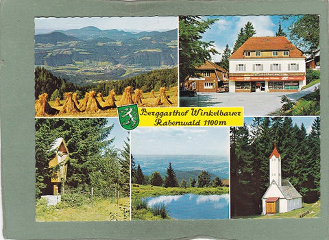 AK Anger. Berggasthof Winkelbauer Rabenwald.