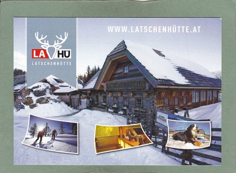 AK Hotel Pierer Latschenhütte Almenland. Fladnitz. Teichalm 77.