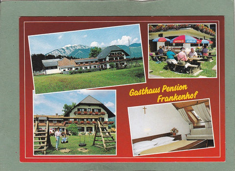 AK Gasthof Pension Frankenhof. Fam. Heuberger. Nechnitz 7 bei Fladnitz a.d. Teichalpe.
