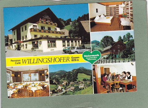 AK Gasen 15. Pension Cafe Gasthof Willingshofer.