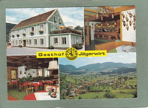 AK Fladnitz a.d Teichalm. Gasthof-Pension zum Jägerwirt. Peter und Rosa Möstl.