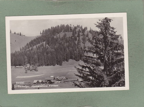 AK Teichalpe: Alpengasthaus Vorauer. (1935)