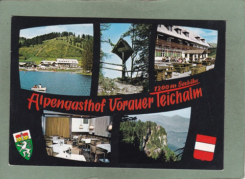 AK Alpengasthof Vorauer Teichalm.