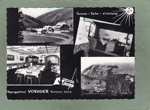 AK Alpengasthof Vorauer. Teichalm.