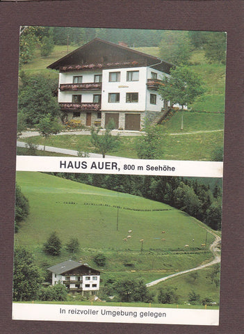 AK Fladnitz a.d. Teichalpe. Haus Auer. Familie Auer, Tulwitzdorf 42.