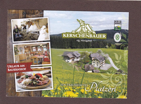 AK Fischbach 71. Familie Kerschenbauer. Vlg. Hönigshof. Urlaub am Bauernhof.