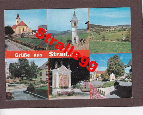 AK Grüße aus Strallegg.