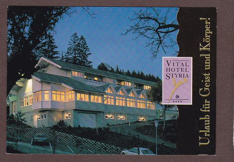 AK Fladnitz an der Teichalm 45. Vital Hotel Styria.