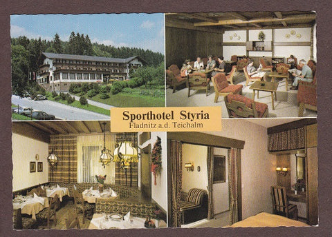 AK Fladnitz a. d. Teichalm 45. Sporthotel Styria.