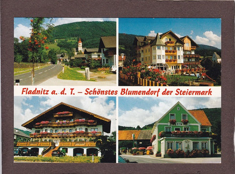 AK Fladnitz a.d. T. Schönstes Blumendorf der Steiermark.