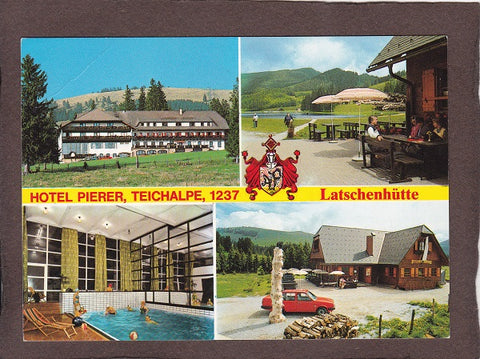 AK Teichalpe. Hotel Pierer. Latschenhütte.
