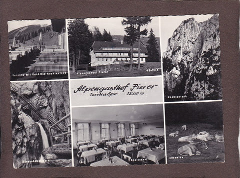 AK Alpengasthof Vorauer. Teichalpe.