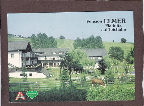 AK Fladnitz a.d. Teichalm. Pension Elmer.